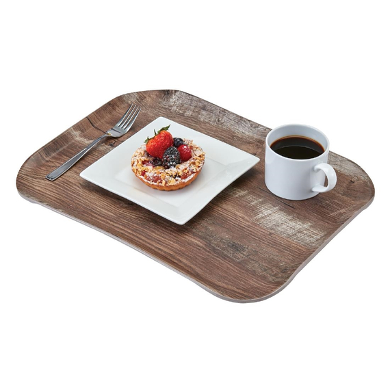 Cambro Versa Tablett Holzoptik Eiche dunkel 330x430mm 1 Cambro Versa Tablett Holzoptik Eiche dunkel 330x430mm