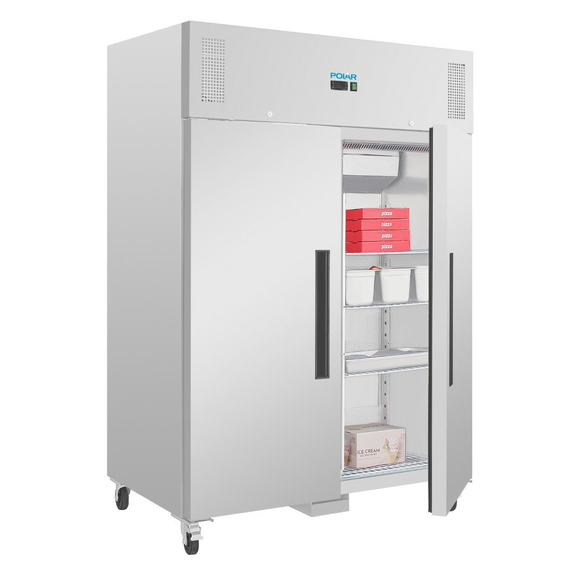 Polar Serie G Gefrierschrank Edelstahl 1200L 4 Polar Serie G Gefrierschrank Edelstahl 1200L