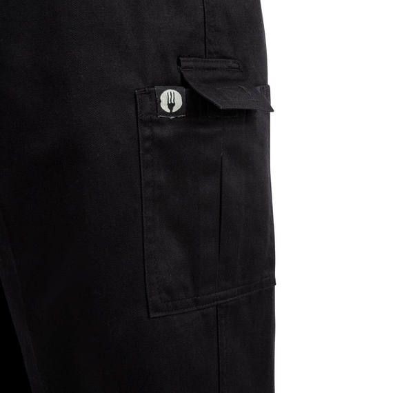 Chef Works Unisex Classic Fit Cargo Chefs Hose Schwarz 2XL 3 Chef Works Unisex Classic Fit Cargo Chefs Hose Schwarz 2XL