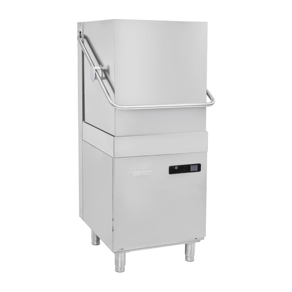 Buffalo Digital-Durchschubgeschirrspüler mit Ablaufpumpe 9,7 kW Dreiphasen 2 Buffalo Digital-Durchschubgeschirrspüler mit Ablaufpumpe 9,7 kW Dreiphasen