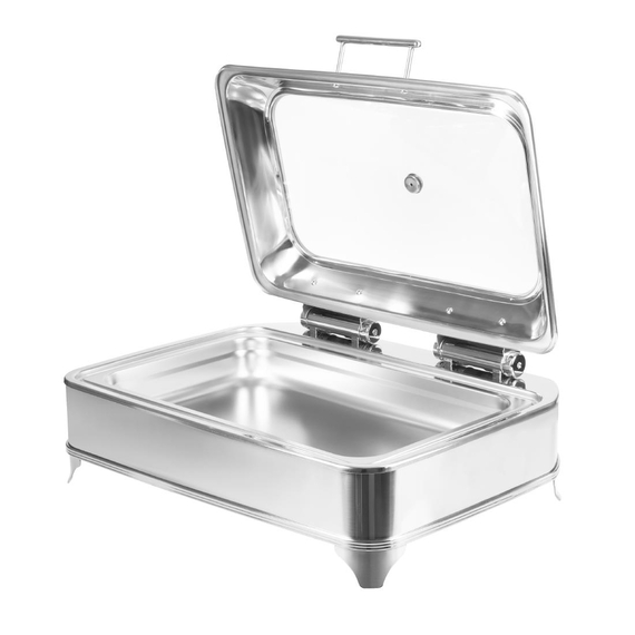 Olympia Elektrischer Chafing-Dish rechteckig 3 Olympia Elektrischer Chafing-Dish rechteckig