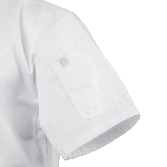 Chef Works Kochjacke mit kurzen Ärmeln Größe L 5 Chef Works Kochjacke mit kurzen Ärmeln Größe L