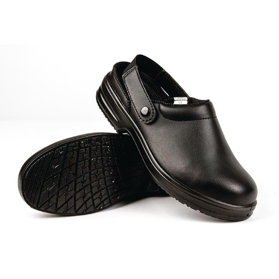 Slipbuster Lite Unisex Sicherheitsclogs schwarz 40 5 Slipbuster Lite Unisex Sicherheitsclogs schwarz 40
