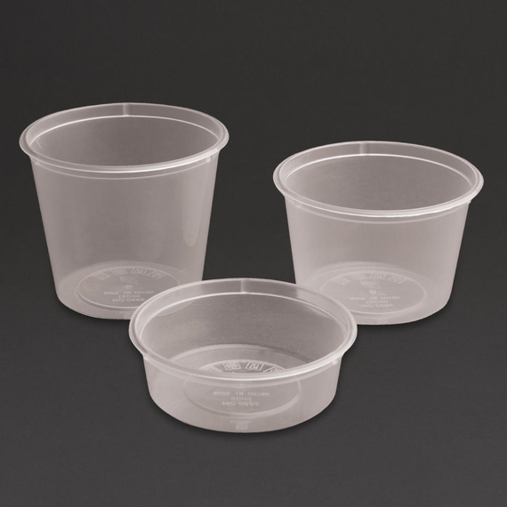 Fiesta, recycelbarer Kunststoff, mikrowellengeeignet, 150 ml/5,25 oz (100 Stück) 4 Fiesta, recycelbarer Kunststoff, mikrowellengeeignet, 150 ml/5,25 oz (100 Stück)