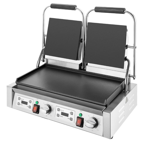 Buffalo Extra großer Kontaktgrill mit doppelt flacher Platte 1 Buffalo Extra großer Kontaktgrill mit doppelt flacher Platte