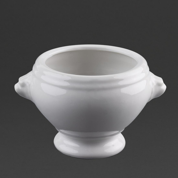 Olympia Whiteware Löwenkopf Suppenschüsseln 475ml/16.5oz (6 Stück) 7 Olympia Whiteware Löwenkopf Suppenschüsseln 475ml/16.5oz (6 Stück)