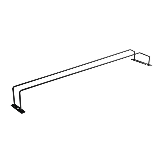 Olympia Weinglasregal Schwarz 610mm Olympia Weinglasregal Schwarz 610mm