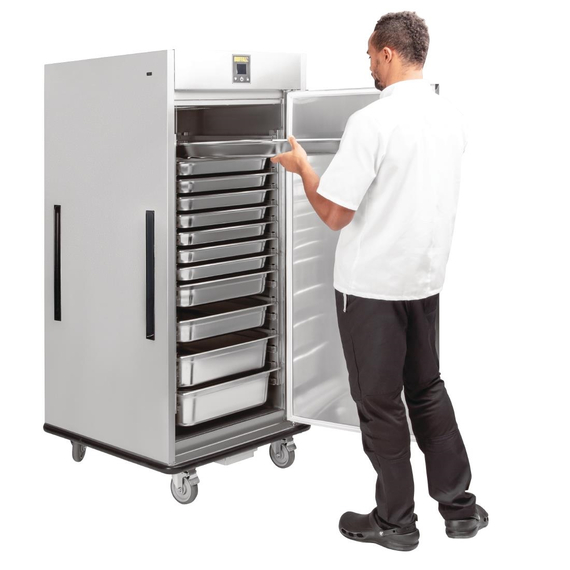 Buffalo beheizter Bankettschrank 16 x GN 2/1 8 Buffalo beheizter Bankettschrank 16 x GN 2/1