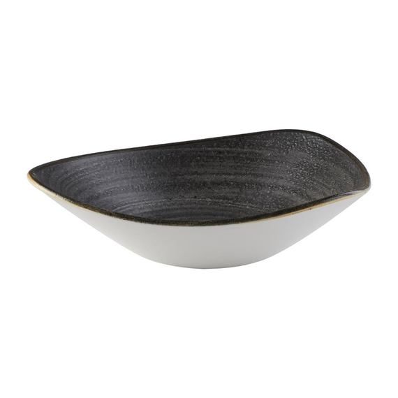 Churchill Stonecast Raw Lotus Schalen, Schwarz, 229 mm, (12 Stück) 1 Churchill Stonecast Raw Lotus Schalen, Schwarz, 229 mm, (12 Stück)