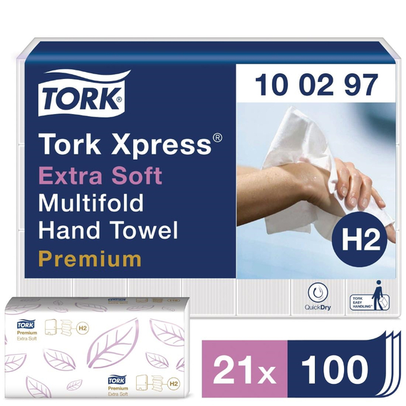 Tork Xpress Extra Soft Multifold Handtuch (2100 Stück) Tork Xpress Extra Soft Multifold Handtuch (2100 Stück)