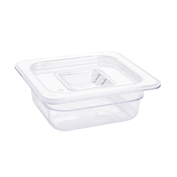 Vogue Polycarbonat GN-Behälter GN1/6 65mm 2 Vogue Polycarbonat GN-Behälter GN1/6 65mm