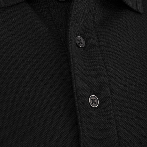 Unisex Poloshirt schwarz L 5 Unisex Poloshirt schwarz L