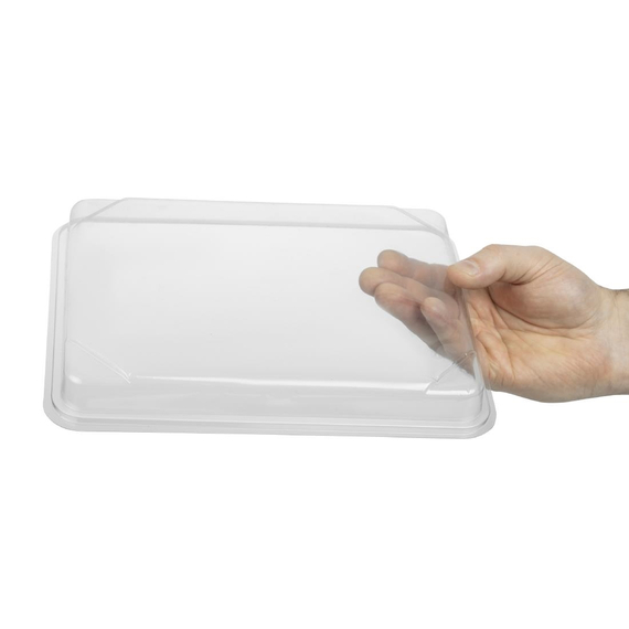 Faerch Deckel für recycelbare Bento-Boxen 263 x 201 mm (90 Stück) 4 Faerch Deckel für recycelbare Bento-Boxen 263 x 201 mm (90 Stück)