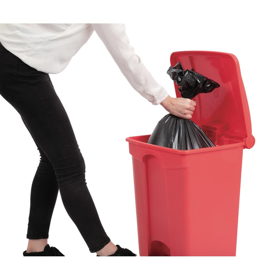 Jantex Küchenpedaleimer rot 45L 6 Jantex Küchenpedaleimer rot 45L