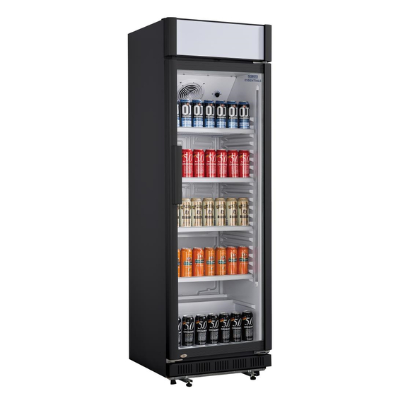 Nisbets Essentials Display Kühlschrank mit Lichtkasten 346Ltr 3 Nisbets Essentials Display Kühlschrank mit Lichtkasten 346Ltr
