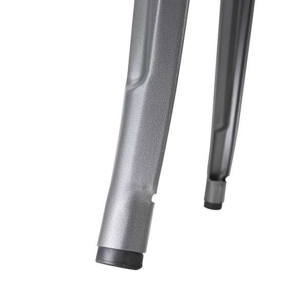 Bolero Bistro Bartisch mit Holzplatte grau 4 Bolero Bistro Bartisch mit Holzplatte grau