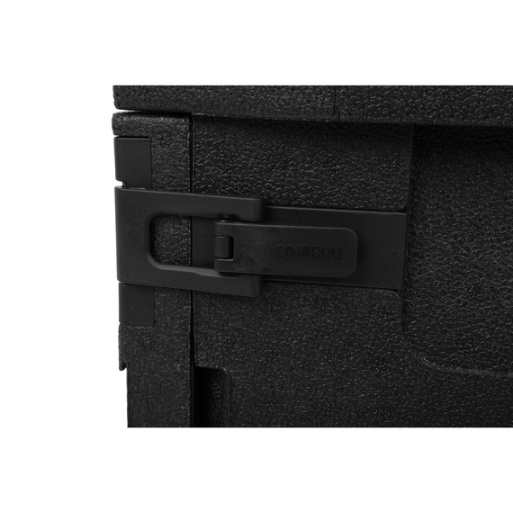 Cambro isolierter Frontlader Lebensmitteltransportbehälter 126L mit 9 Schienen 6 Cambro isolierter Frontlader Lebensmitteltransportbehälter 126L mit 9 Schienen