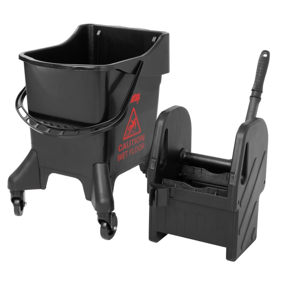 Jantex 20Ltr Hoher Wischeimer mit Wringer - Roter Druck 3 Jantex 20Ltr Hoher Wischeimer mit Wringer - Roter Druck