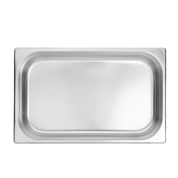 Vogue GN-Behälter Edelstahl 10cm GN1/1 6 Vogue GN-Behälter Edelstahl 10cm GN1/1