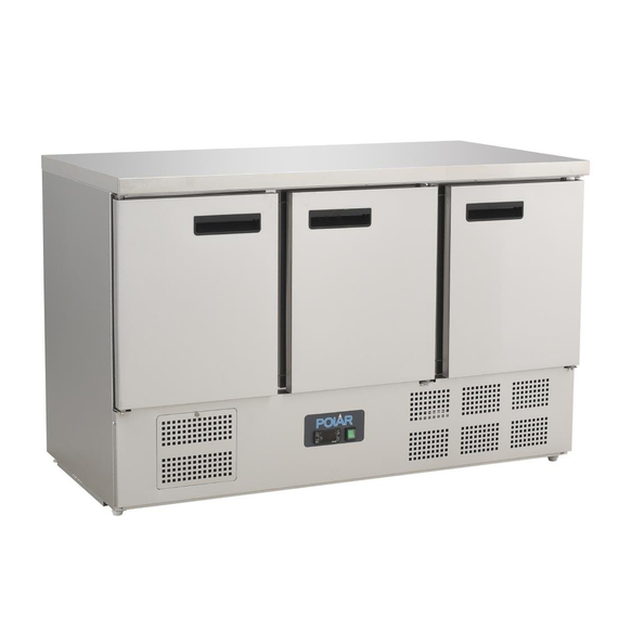 Polar Serie G Kühltisch 3-türig 368 Liter 1 Polar Serie G Kühltisch 3-türig 368 Liter