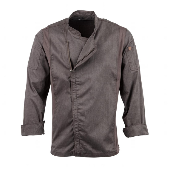 Chef Works Hartford Leichter L/S Zipper Mantel Graphit Größe S 3 Chef Works Hartford Leichter L/S Zipper Mantel Graphit Größe S