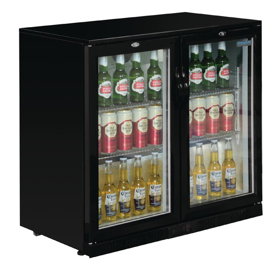 Polar Serie G Barkühlschrank mit 2 Klapptüren 208L 1 Polar Serie G Barkühlschrank mit 2 Klapptüren 208L