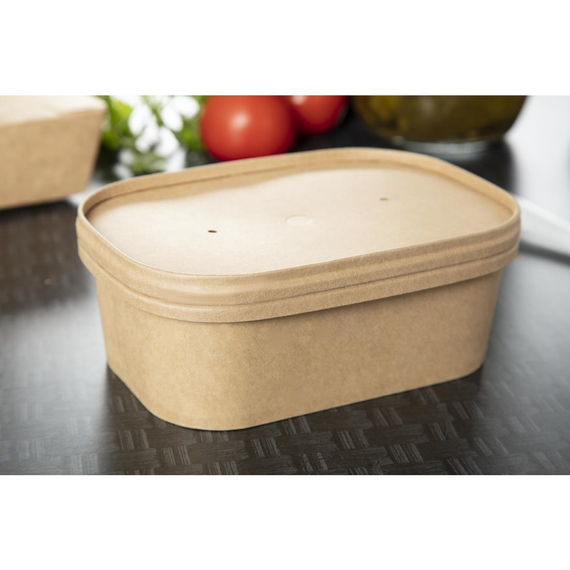 Colpac Stagione Recycelbare mikrowellengeeignete Lebensmittelbehälter 750ml (300 Stück) 6 Colpac Stagione Recycelbare mikrowellengeeignete Lebensmittelbehälter 750ml (300 Stück)
