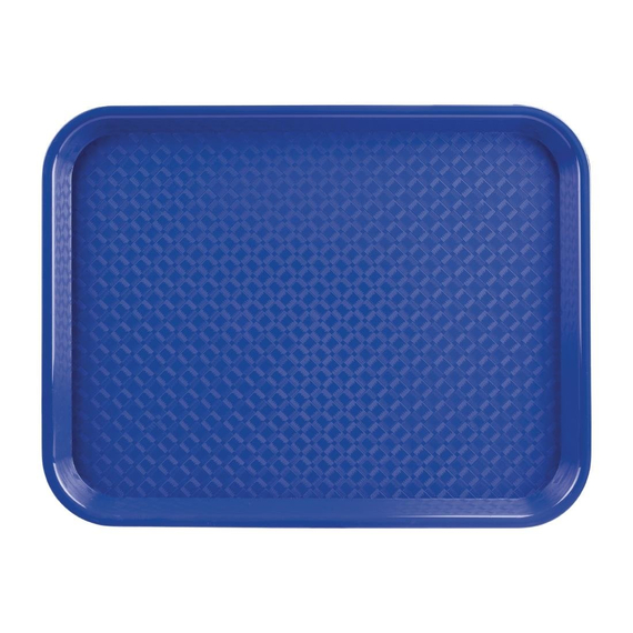 Olympia Kristallon Fast-Food-Tablett blau 41,5 x 30,5cm 1 Olympia Kristallon Fast-Food-Tablett blau 41,5 x 30,5cm
