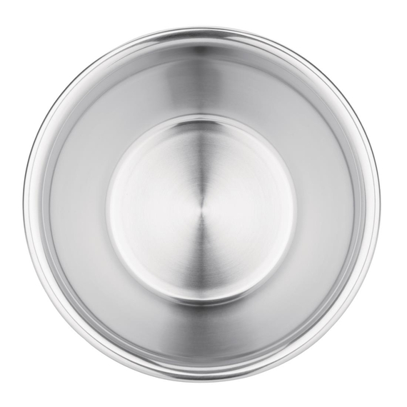 Vogue Teigschüssel konisch Edelstahl 1L 1 Vogue Teigschüssel konisch Edelstahl 1L