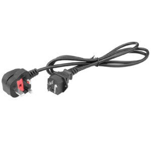 Buffalo Netzkabel inklusive Ersatzteil für Steckdose, passend für DK208 und GF439