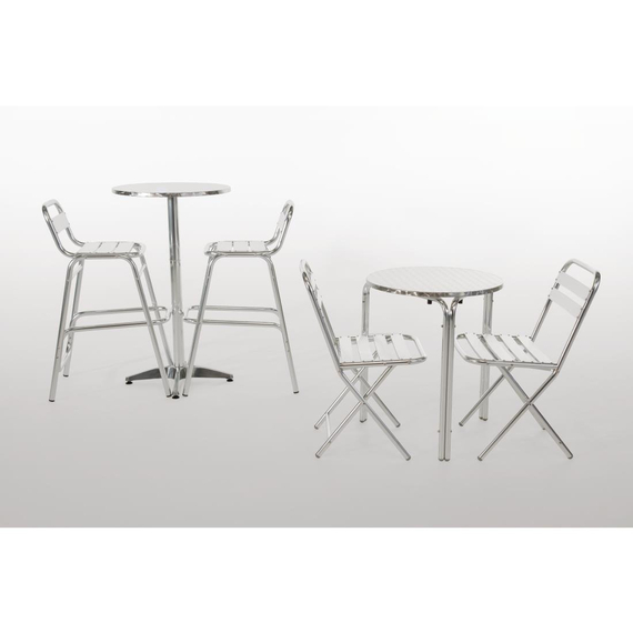 Bolero runder Stehtisch Edelstahl 60cm 5 Bolero runder Stehtisch Edelstahl 60cm