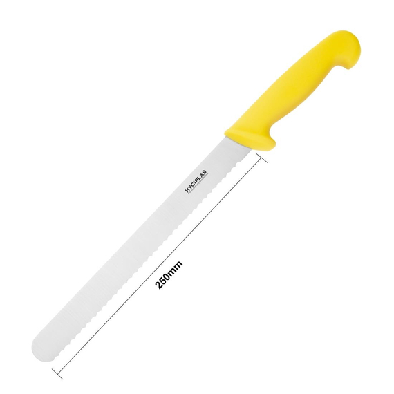 Hygiplas Zackenschneider Gelb 24.8cm 4 Hygiplas Zackenschneider Gelb 24.8cm