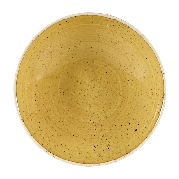 Churchill Stonecast Coupe-Schüsseln, Senfkorngelb, 182 mm, (12 Stück) Churchill Stonecast Coupe-Schüsseln, Senfkorngelb, 182 mm, (12 Stück)