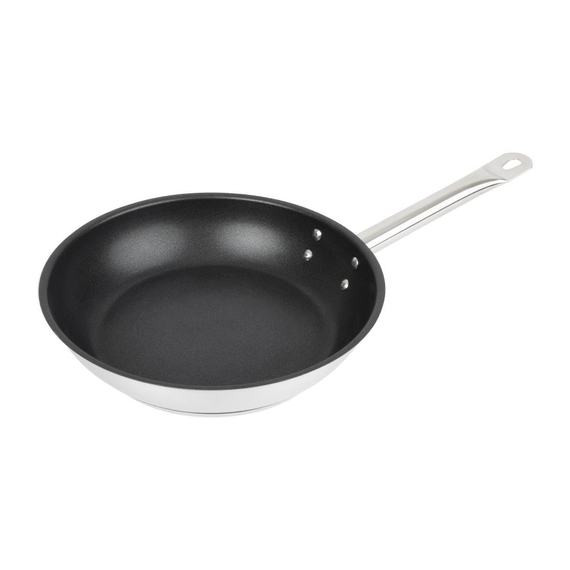 Vogue Antihaft-Teflon-Edelstahl Platinum Plus Bratpfanne 240 mm Vogue Antihaft-Teflon-Edelstahl Platinum Plus Bratpfanne 240 mm