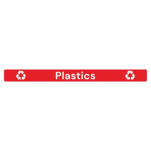 Jantex Slim Bin Deckel Aufkleber - Plastik