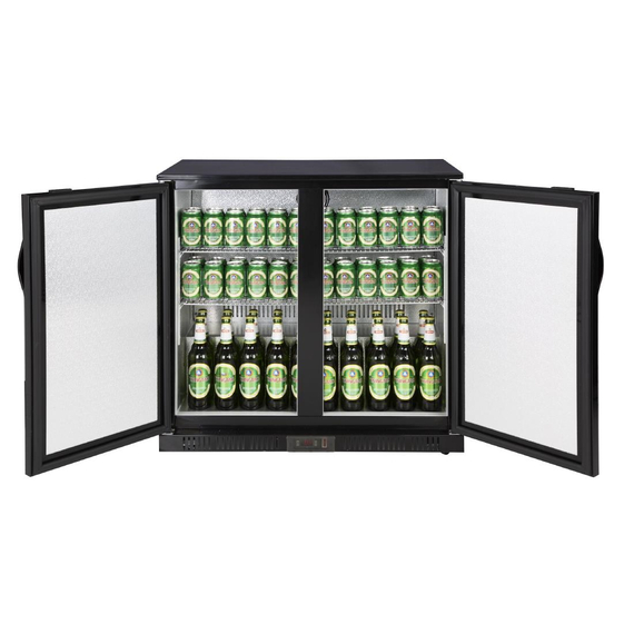 Polar G-Serie Niedriger Kühler mit zwei Türen 198L 3 Polar G-Serie Niedriger Kühler mit zwei Türen 198L