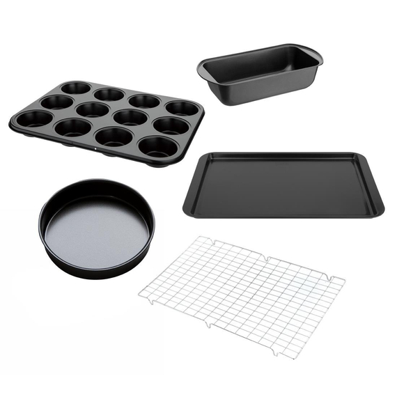 Vogue Backen wie die Profis Set mit Antihaft-Backgeschirr 6 Vogue Backen wie die Profis Set mit Antihaft-Backgeschirr