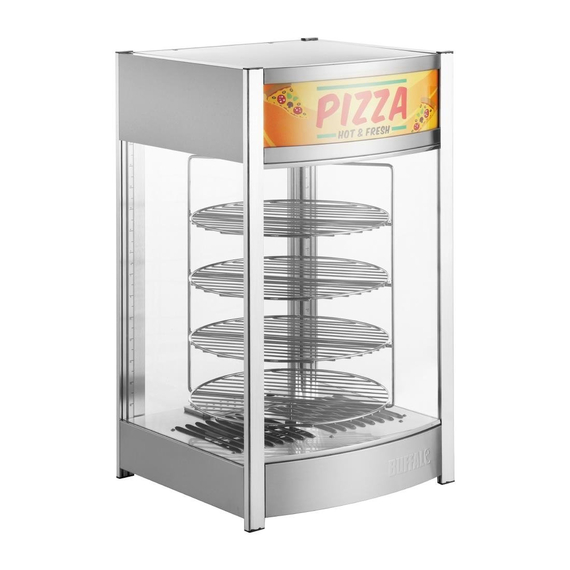 Buffalo 4 Etagen Beheizte Pizza Präsentationsvitrine 1 Buffalo 4 Etagen Beheizte Pizza Präsentationsvitrine