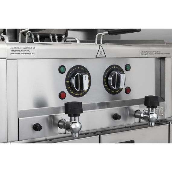 Buffalo 600 Serie Doppeltank-Elektrofritteuse 2 x 8Ltr 5 Buffalo 600 Serie Doppeltank-Elektrofritteuse 2 x 8Ltr