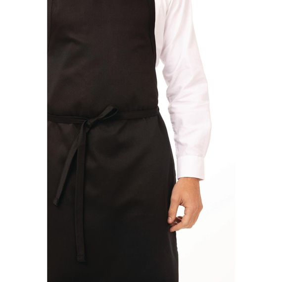 Chef Works Latzschürze Schwarz Chef Works Latzschürze Schwarz