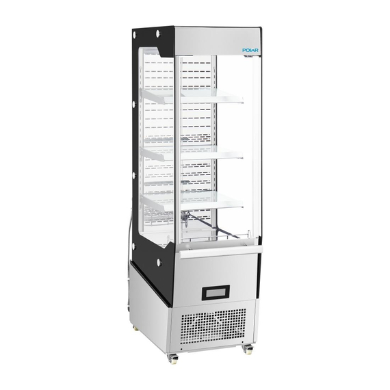 Polar G-Serie Slimline Mehrfachregal-Auslagekühlschrank Mit Tür 1 Polar G-Serie Slimline Mehrfachregal-Auslagekühlschrank Mit Tür