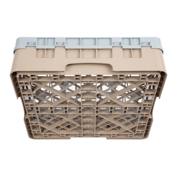 Cambro Gläserspülkorb beige mit 25 Fächern max Glashöhe 9,2cm 4 Cambro Gläserspülkorb beige mit 25 Fächern max Glashöhe 9,2cm