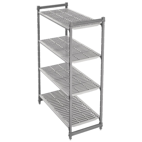 Cambro Stationary Belüftetes Regal mit 4 Ablagen 183 x 91 x 46cm 3 Cambro Stationary Belüftetes Regal mit 4 Ablagen 183 x 91 x 46cm