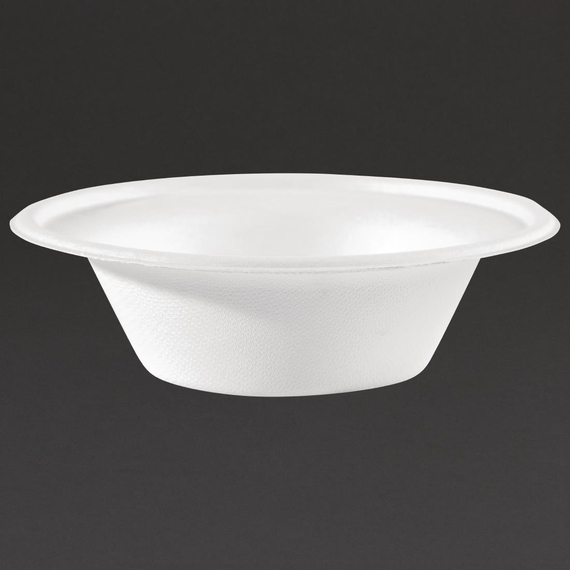Fiesta Kompostierbare Bagasse-Schalen Rund 285ml (50 Stück) 4 Fiesta Kompostierbare Bagasse-Schalen Rund 285ml (50 Stück)