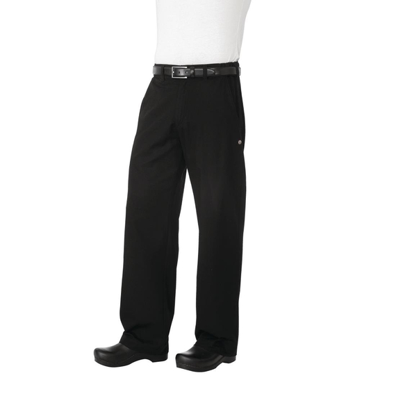 Chef Works Unisex Professional Series Chefkoch-Hose Schwarz Fischgrät S 9 Chef Works Unisex Professional Series Chefkoch-Hose Schwarz Fischgrät S