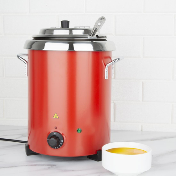 Buffalo Suppenkessel rot 5,7L 4 Buffalo Suppenkessel rot 5,7L
