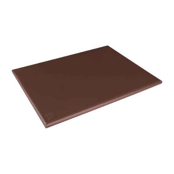 Hygiplas LDPE extra dickes Schneidebrett braun 600x450x20mm 1 Hygiplas LDPE extra dickes Schneidebrett braun 600x450x20mm