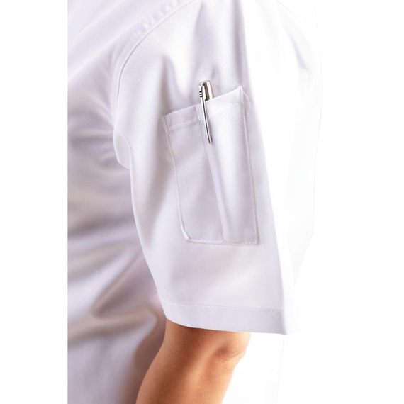 Whites Chicago Kochjacke kurze Ärmel weiß M 3 Whites Chicago Kochjacke kurze Ärmel weiß M