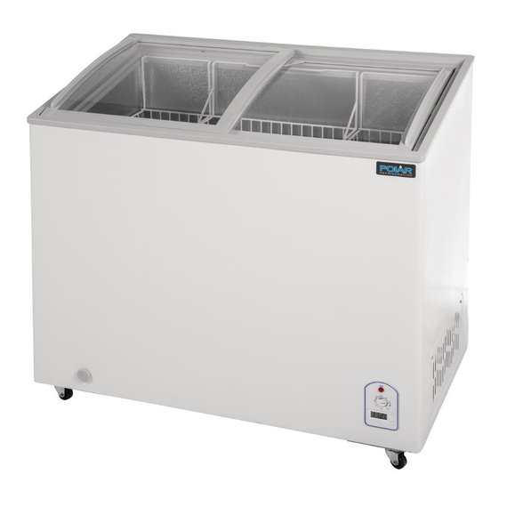 Polar G Serie Display Tiefkühltruhe 200Ltr 7 Polar G Serie Display Tiefkühltruhe 200Ltr