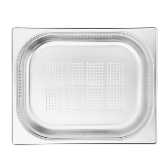 Vogue Edelstahl perforiertes 1/2 Gastronorm Tablett 65mm 6 Vogue Edelstahl perforiertes 1/2 Gastronorm Tablett 65mm